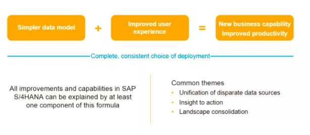 What hasnt changed S4HANA x