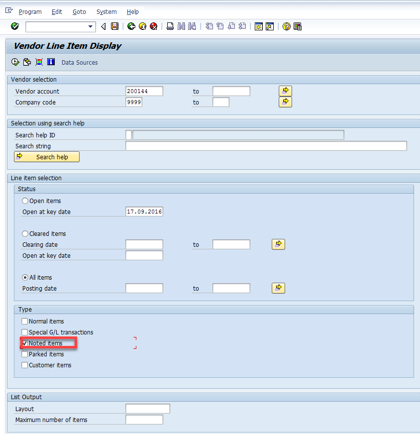 vendor-line-item-display